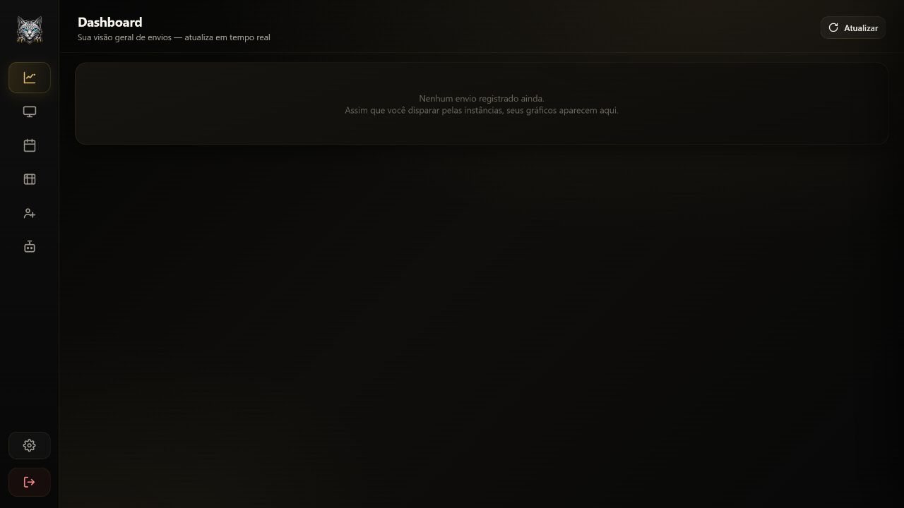 Print do dashboard operacional do Predador Prospect